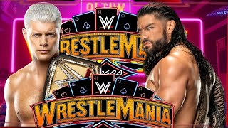 🔴 WWE 2k24 Live Stream Roman Reigns vs Cody Rhodes WWE Championship Match | #wwe2k24 #live