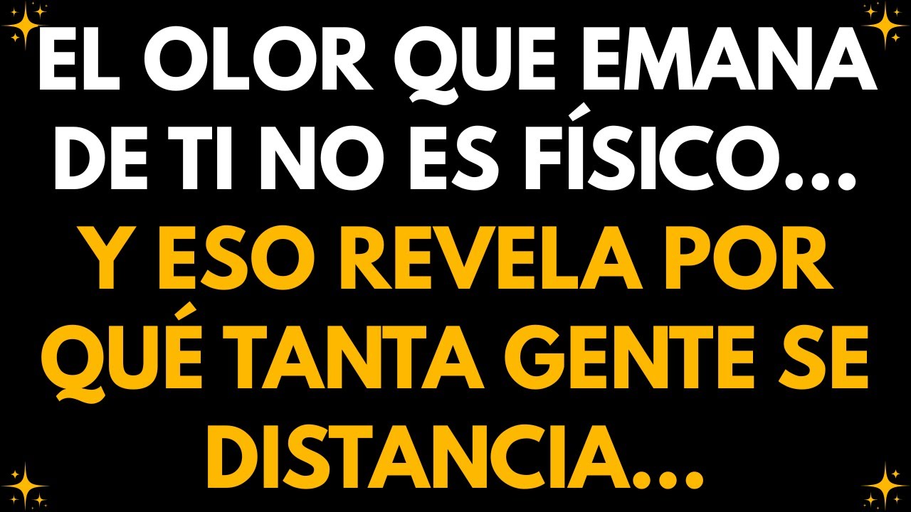 💌 El olor que emana de ti no es físico... y eso revela por qué tanta gente se distancia...