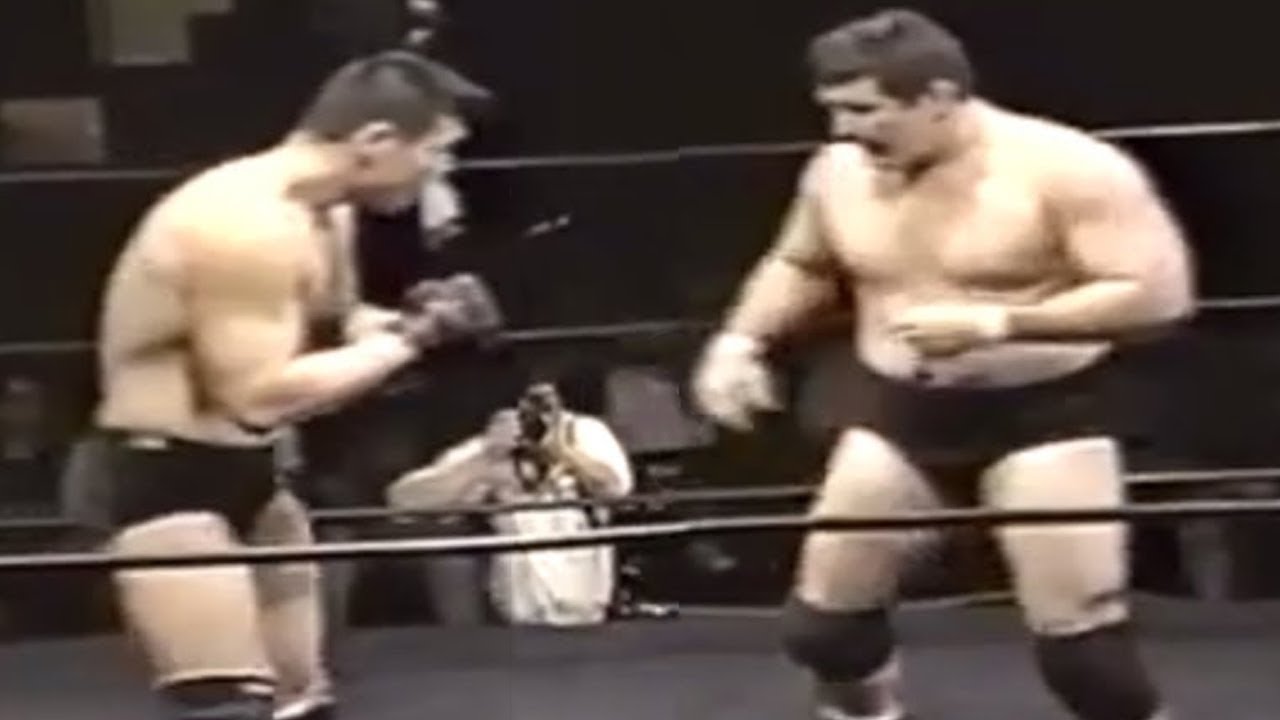 Dan Severn vs. Naoya Ogawa NWA Southwest 5/28/1999 YouTube