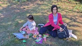 Kızımla Doğada Boyama Yaptık 🌿 | Anne-Kız Sanat Zamanı🎨