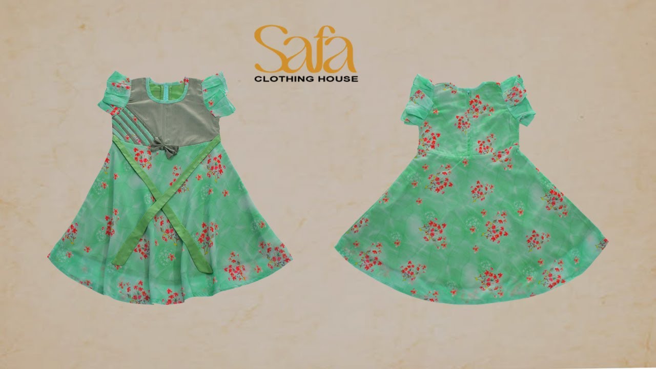 Stylish Frock Dress for Girls (Age 4-5 Years) | Soft & Comfortable Kids Wear 2025