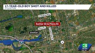 17-year-old killed in Stockton shooting, police say
