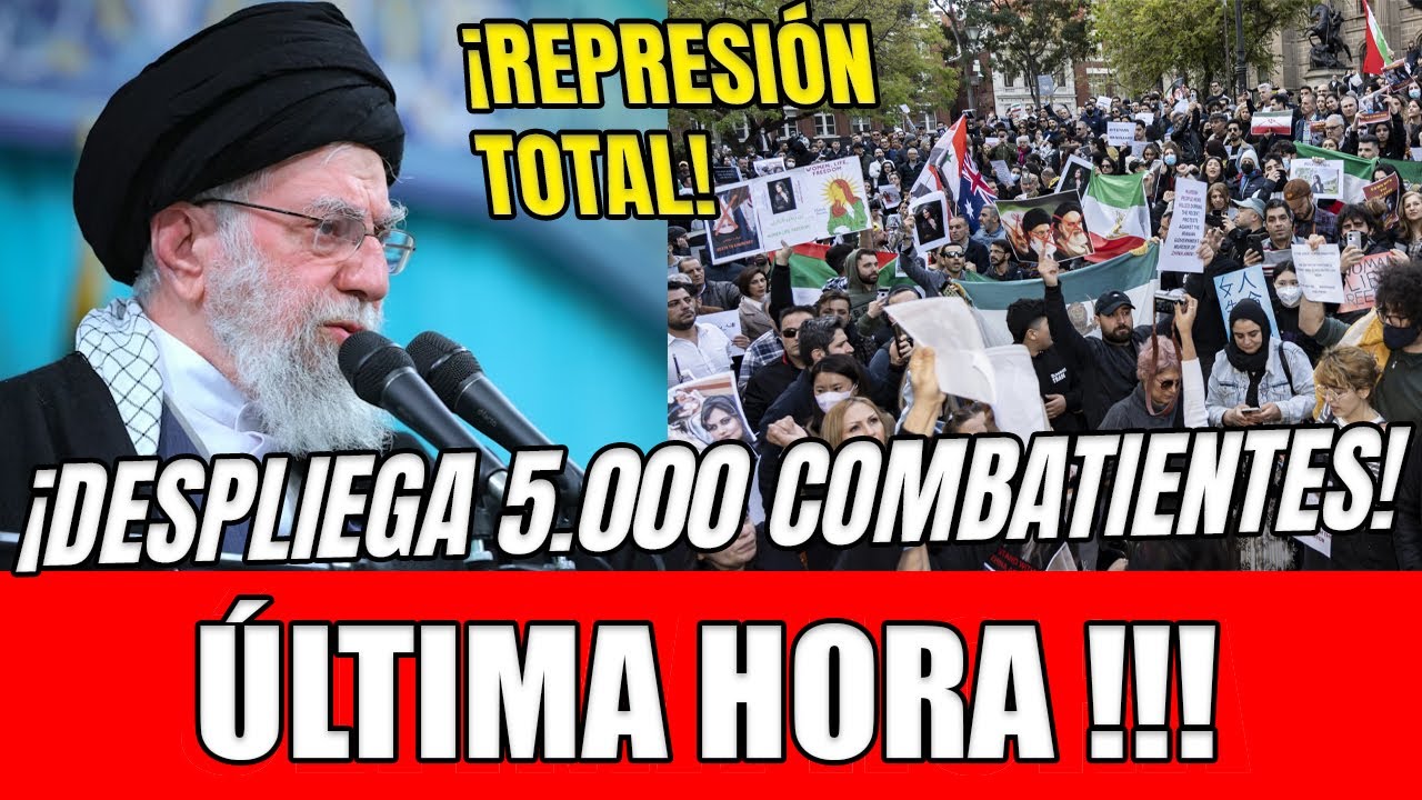 KHAMENEI DESPLIEGA 5.000 COMBATIENTES DE HEZBOLÁ E IRAQ CON ARMAS RUSAS CONTRA IRÁN