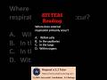 ATI TEAS Reading | Where Does External Respiration Occur? Practice Question #studytok #testprep