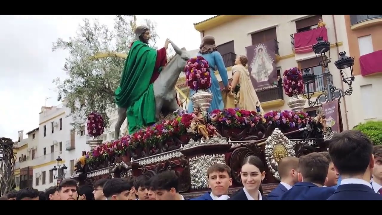 Semana Santa la borriquita de Martos Jaén 2025.