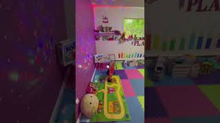 ￼ Create a playroom out of our old storage room ￼
