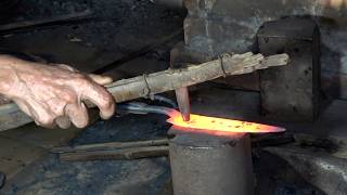 40 Years of Blacksmithing: Process of Making  Tailoring Scissors From Start To Finish