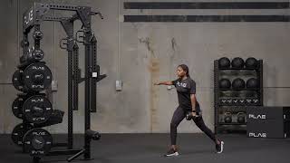 Contralateral Dumbbell Split Squat Exercise