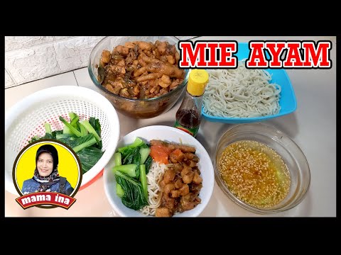 Cara Membuat Mie Ayam Mama Ina