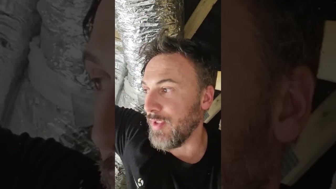 installation d'une climatisation réversible en système gainable Atlantic