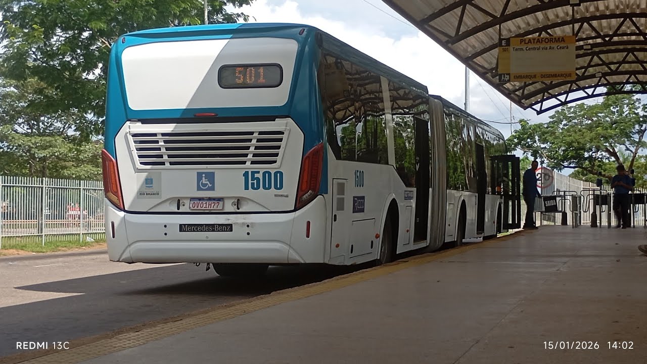 PRIMEIRA VEZ EM UM PISO BAIXO!!!!! Mascarello Granmetro Articulado Piso baixo Mercedes Benz O-500UA