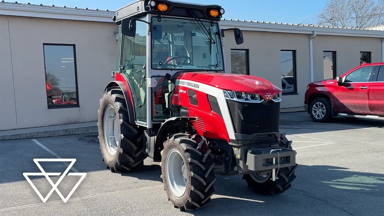 Massey Ferguson 3SP Specialty Walkaround Footage (Vinyard Tractor)