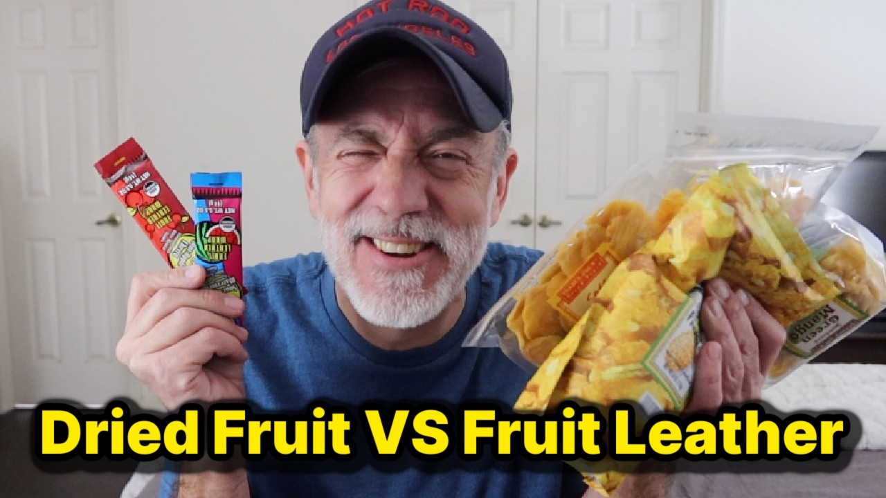 Соревнование: сухофрукты против фруктовой кожи!