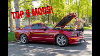 Top 5 First Mods for any 20052009 Mustang!