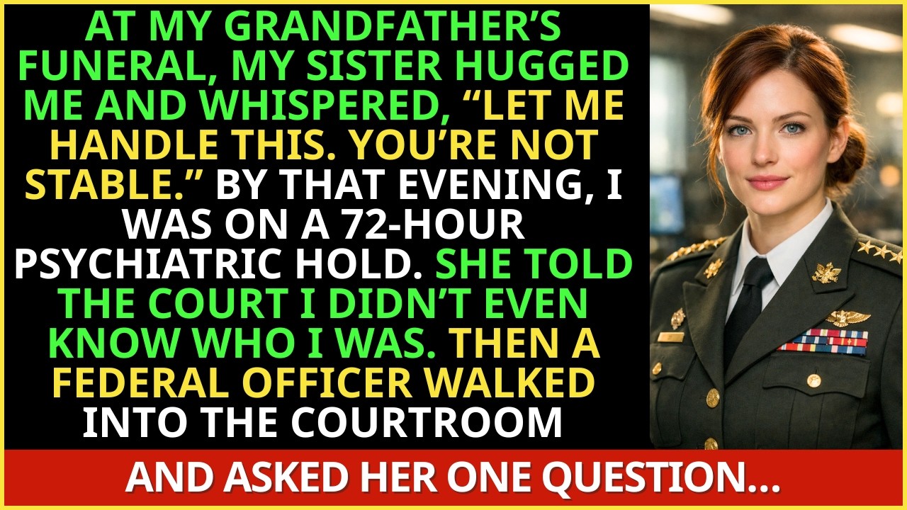 My Sister Screamed in Court That I Was Insane — Until The Judge Advocate Asked One Question
