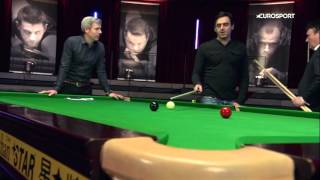 Ronnie O'Sullivan on why he'd rather play left handed than use the rest