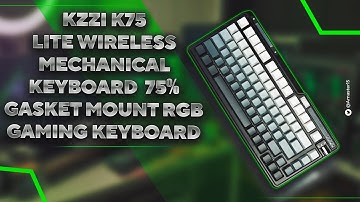 KZZI K75 Lite - KZZI K75 Lite Review & Unboxing - KZZI K75 Lite Sound Test & Software