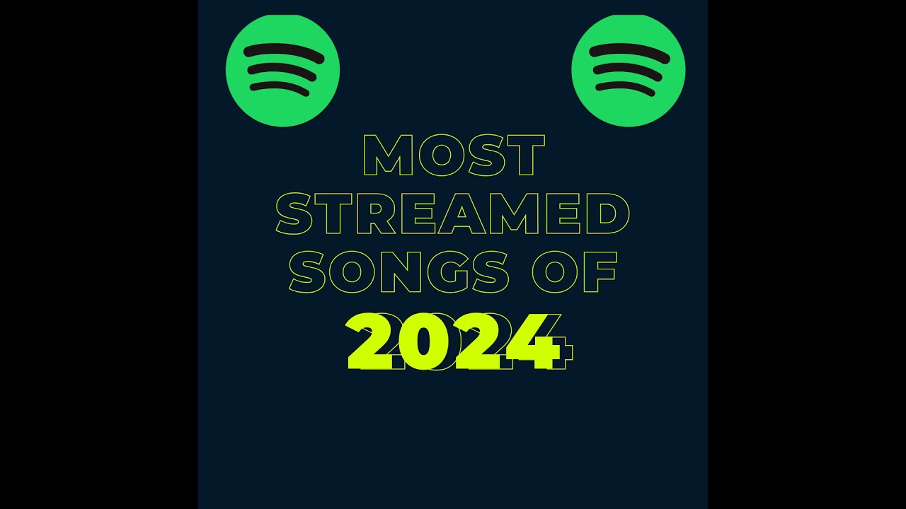SPOTIFY TOP 100 MOST STREAMED SONG OF 2024 - YouTube