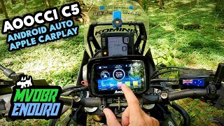 Aoocci C5: Bringing Android Auto &amp; Apple Carplay To Your Motorcycle!