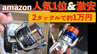 釣り初心者がamazon人気1位と激安タックル買ってみた【道具紹介】