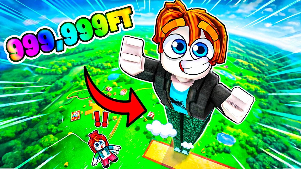 В Roblox мы выросли на 9 283 193 829 футов!