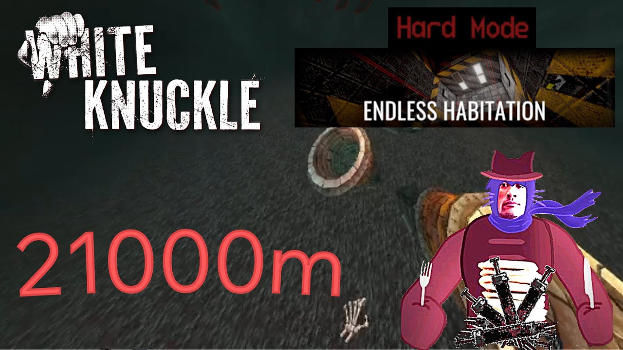 21000m endless habitation hardmode - White knuckle wr pb - score 122486.1