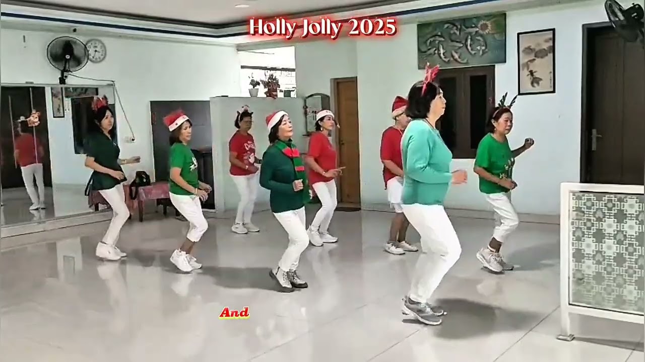 Holly Jolly Christmas 2025 - Line Dance By Sanggar Tari Delta