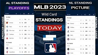 MLB Playoff Picture 2023: Updated Standings, Wild Card Seedings and Bracket ; MLB standings today