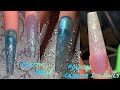 Polygel Plastic Wrap Ice Nails|Simple Easy Technique |Lazy Girl Method How toPrep Your PracticeHand