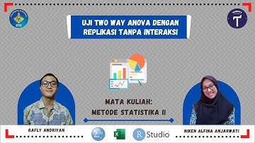 Uji Two Way Anova dengan Replikasi tanpa Interaksi