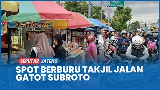 Jalan Gatot Subroto Dipenuhi Aneka Kuliner, Spot Berburu Takjil di Purwokerto