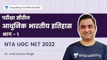 परीक्षा सीरीज | आधुनिक भारतीय इतिहास | भाग 1 | Modern Indian History | Dr. Amit Kumar Singh