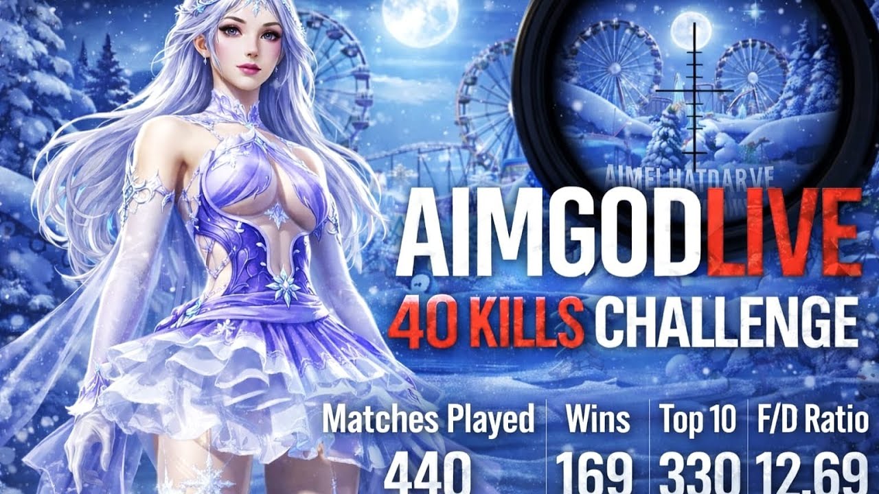 BGMI LIVE 😱| 40 KILL Challenge + TeamCode | Aimgod Live🔥