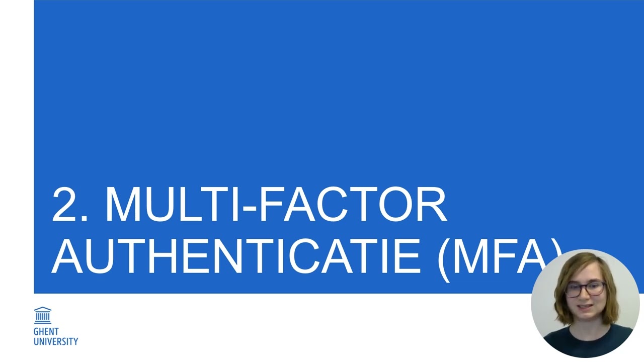 UCT UGent account en MFA