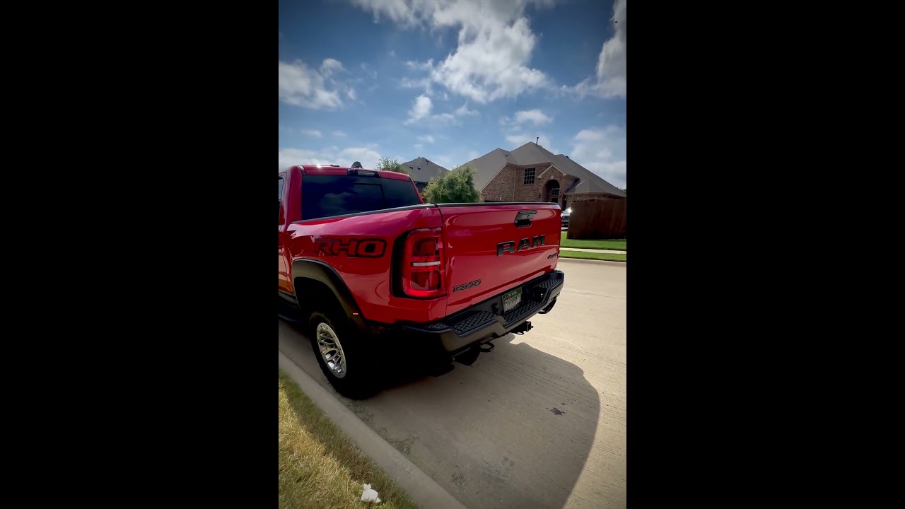2025 Ram 1500 RHO aFe Vulcan Catback Exhaust - Startup