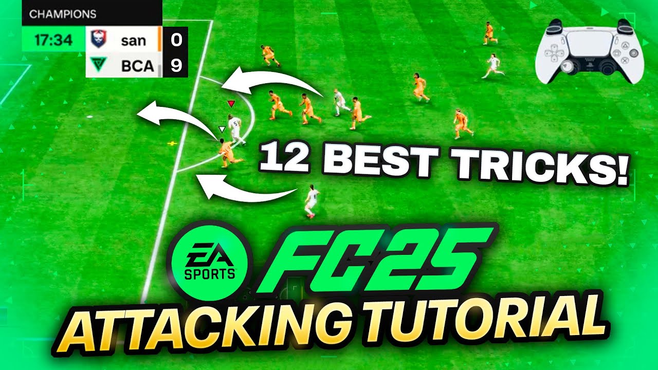 12 ATTACKING META TRICKS To Score EASIER in FC 25