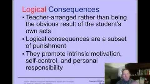 Hardin ch5 lecture Logical Consequences - Dreikurs