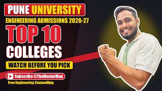 Top 10 Engineering Colleges in Pune 🔥 MHT CET 2026 | #mht2026  #engineeringadmission