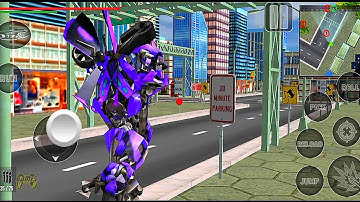 Blue Bumblebee Game: Car Robot Transform Horse #2 - Android Gameplay