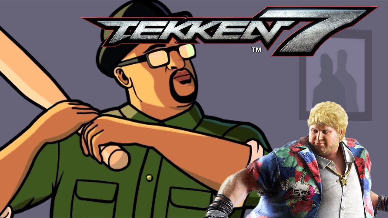 Tekken 7 - Bob Richards Arcade Mode + GTA: San Andreas Big Smoke Outfit