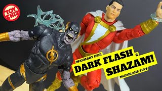 2022 Dark Flash & Shazam Walmart Excl Dc Multiverse Mcfarlane Toys
