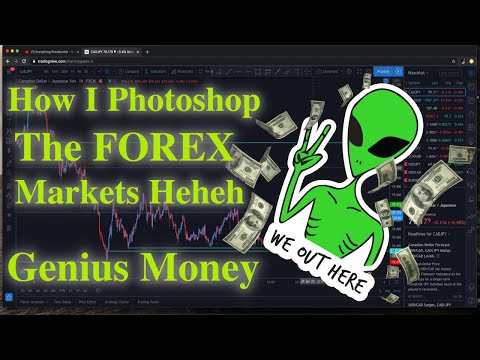 How The Aliens Trade FOREX | Genius Money Tricks | Photoshop FOREX