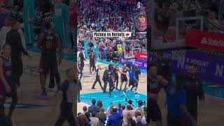 Four players were ejected after a brawl last night in Charlotte 😳 #nba #brawl #news #basketball