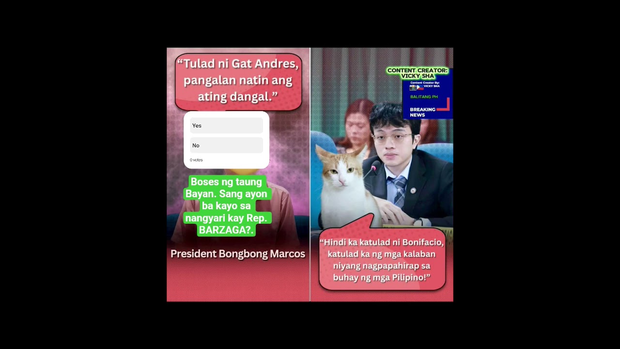 Nanindigan si Cavite 4th District Rep. Kiko Barzaga na hindi magbabago ang kanyang paninindigan