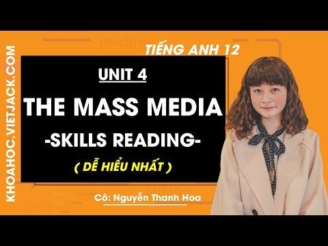 Video Tiếng Anh 12 - Unit 4 The mass media - Skills Reading... - youtube