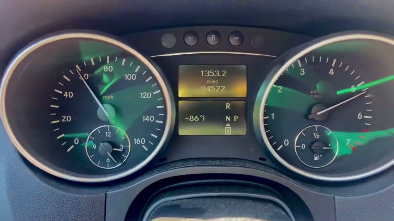 0-60 2007 Mercedes-Benz ML350 4Matic  ****300TH VIDEO**** **PRETTY DANG SLOW**