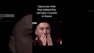 Cyprus jury at Eurovision 2023 #eurovision #eurovisionsongcontest