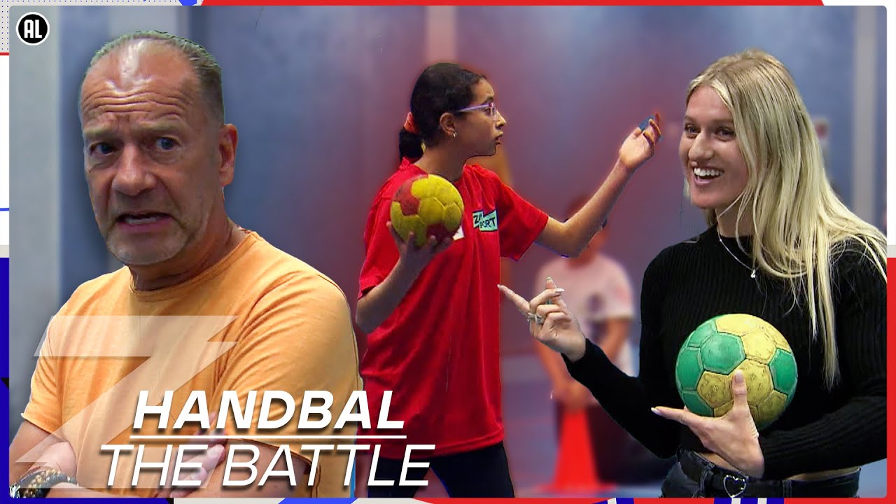 RON EN BRITT GAAN ERVOOR?!😈 | THE BATTLE HANDBAL | Zappsport |