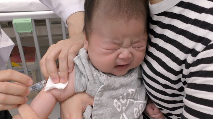 【大泣き】はじめての予防接種　生後２ヶ月　2 months old baby challenges  vaccination!!