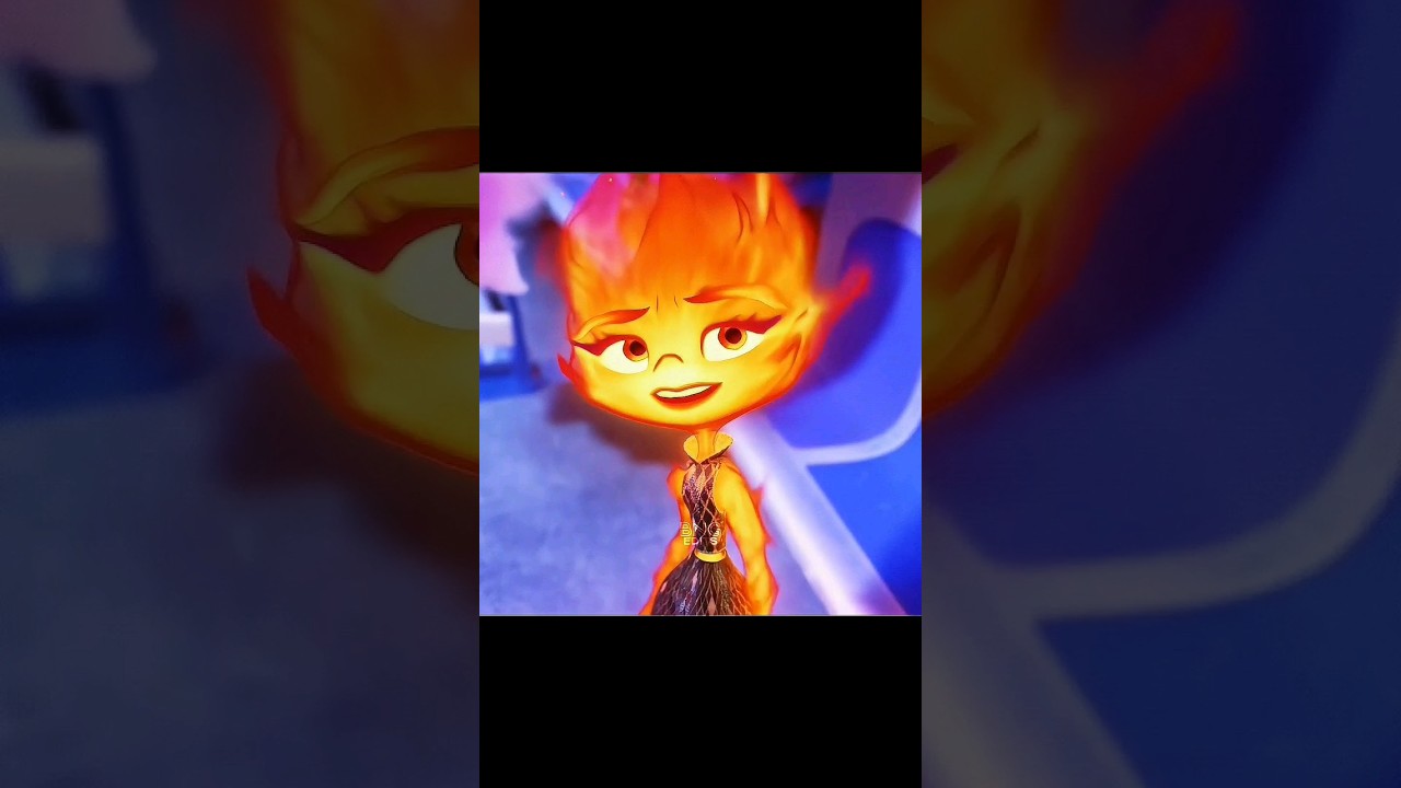 Ember was surprised by Wade 😉 | Elemental edit 